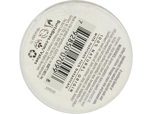 Burts Bees Lemon Butter Cuticle Creme 0.6oz