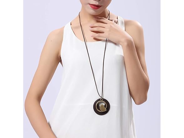 COOSTUFF ANNA Womens Pendant Necklace