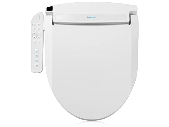 Brondell LT89 Bidet Toilet Seat w/ Side Arm Control