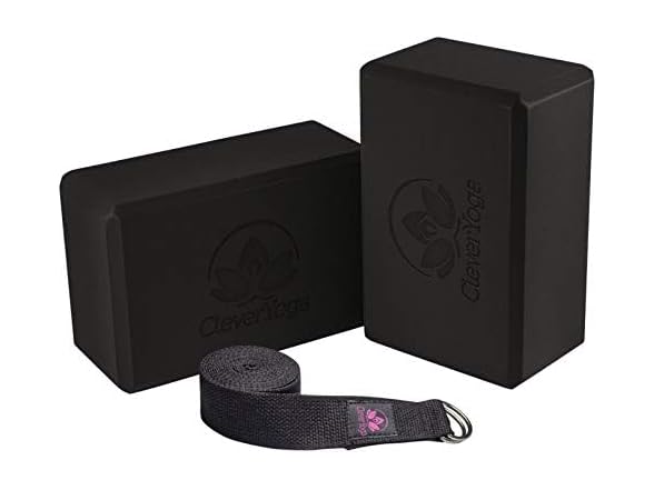 Yoga Blocks & Strap Set 2-Pack