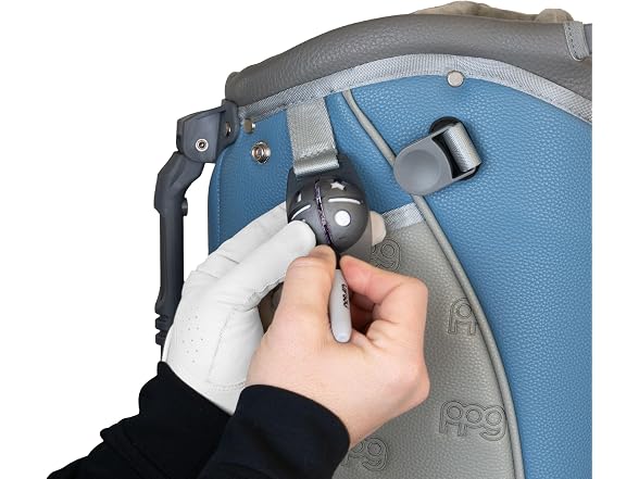 Pin Point Golf Triumph Leather Stand Bag