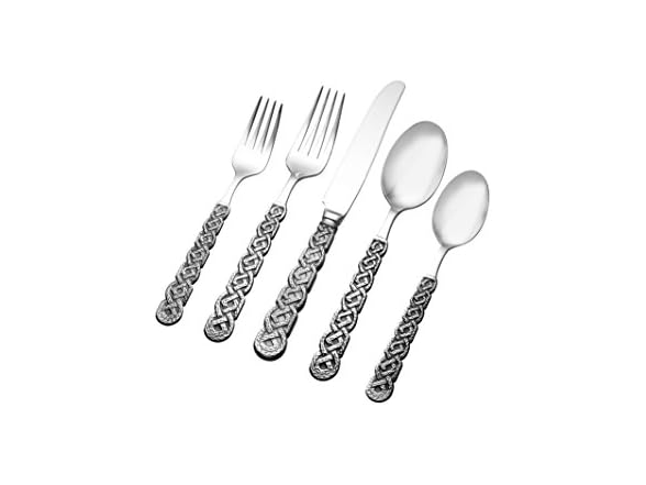 Hampton Forge Scotts Antique 18/10 Forged 5 Piece Set