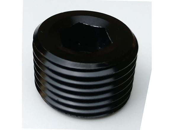 1/4" NPT Allen Head Pipe Plugs Aluminum