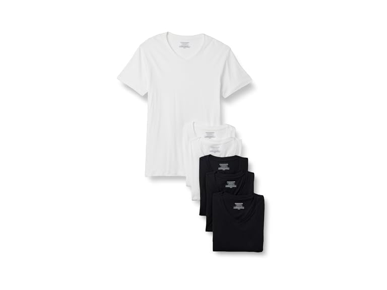Amazon Essentials Mens VNeck Undershirt 6Pk - Gallery 11