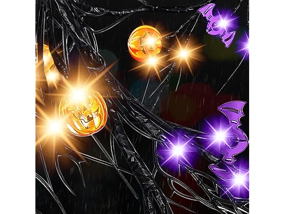 Halloween String Lights Vines Decoration