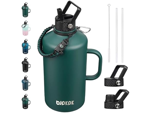 BJPKPK 50oz Insulated Water Bottle