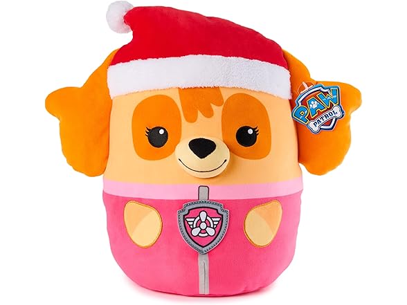 PAW Patrol Winter Holiday Skye Squish Plush