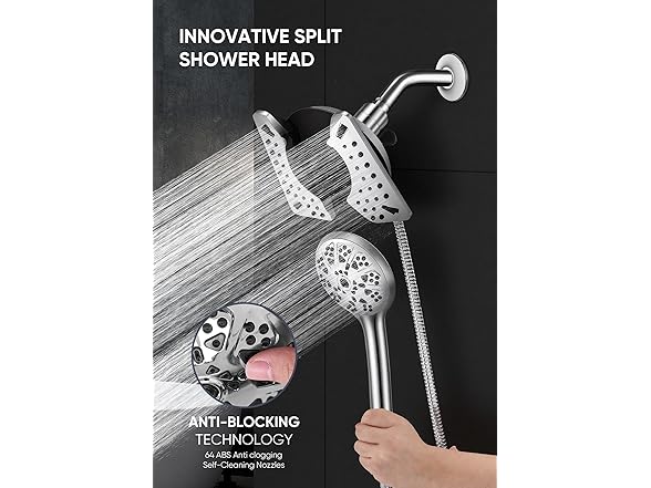 Liyelonda 2-IN-1 Shower Head