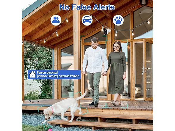 Camii 2K Outdoor Solar Security Camera