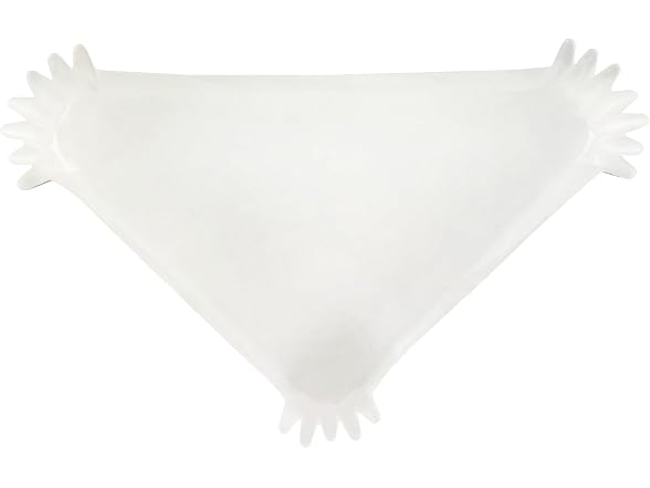 Restaurantware 6.8 oz Paper Triangle Baking Cup, 200 Pack