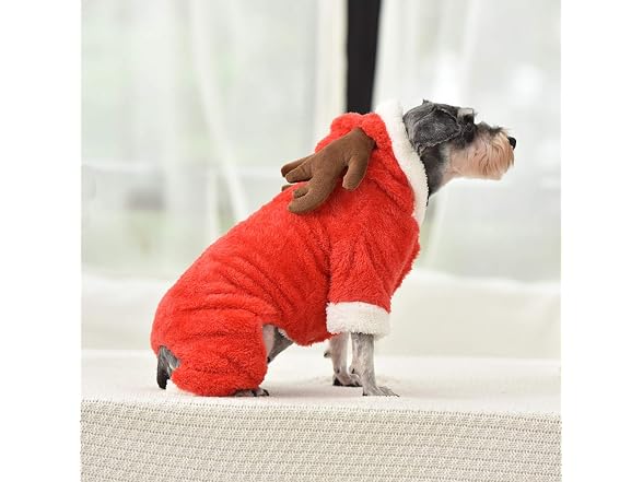 Cute Cartoon Elk Pet Costume Halloween Chris