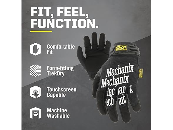 2 Pairs Mechanix Wear Original Work Gloves