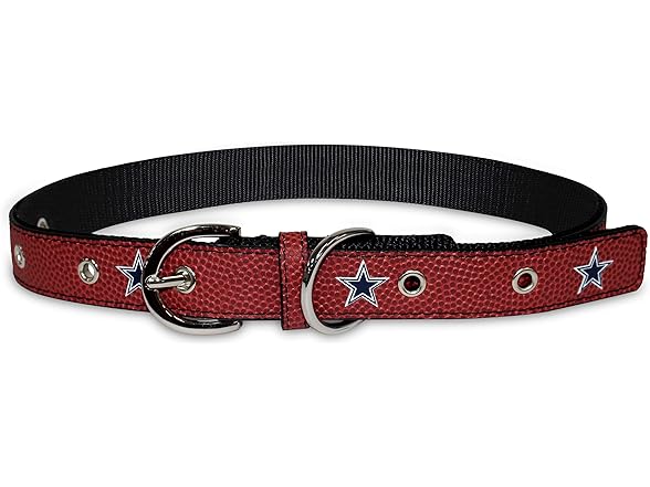 COWBOYS Premium Dog Collar (L)