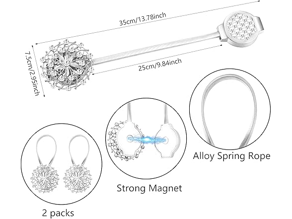 ORIVER W2239 Curtain Tie Backs 2