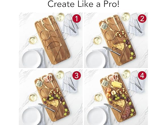 GoodCook Touch Grazing Board, 16" x 7.5"