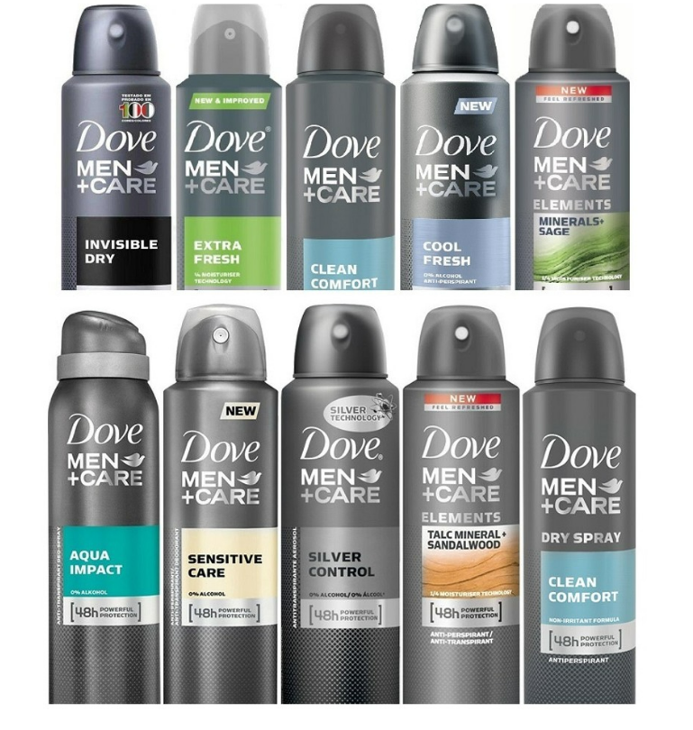 (10-Pack) Dove Anti-Perspirant Spray, Variety - Gallery 2