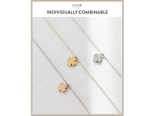 LUUK Steel Clover Chain