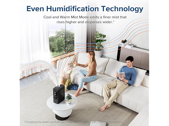 Levoit LUH-O601S-KUS 6L Humidifier Black