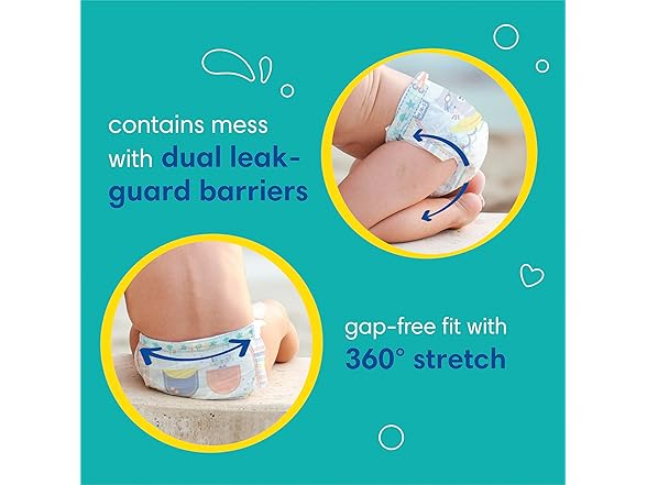 Pampers Splashers Swim Diapers Sz4