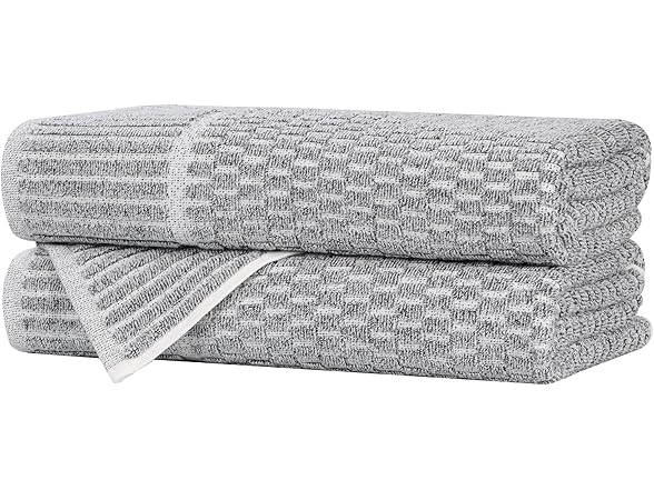 Superior 2PC Juno Viscose Cotton Blend Towels