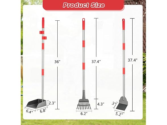 FUSBUNTY Dog Pooper Scooper