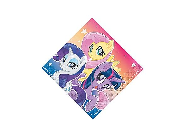 Fun Express - My Little Pony Beverage Napkins
