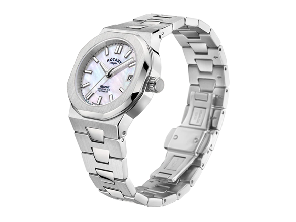 Rotary Regent Ladies Automatic Watch- Choose Color