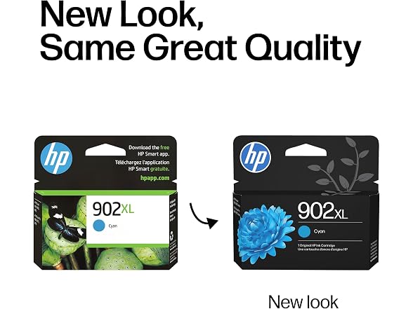 HP 902XL Cyan High-Yield Ink Cartridge