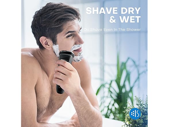 Rechargeable Waterproof Electric Shaver