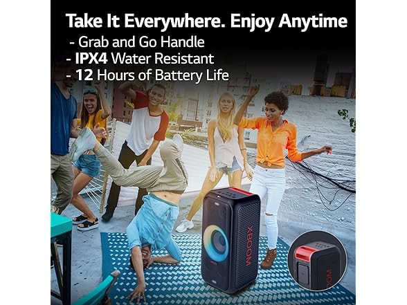 (NEW) LG XBOOM XL5 Portable Party Boombox