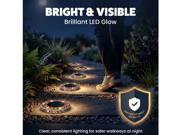 4Pack Mosaic Disk Light