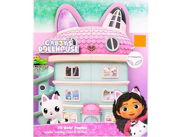 DreamWorks Gabby Dollhouse Panties (2/3T)