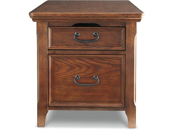 Ashley Woodboro Media End Table Brown