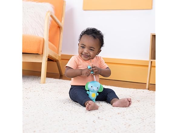 Bright Starts SootheMate Plush Elephant Teether