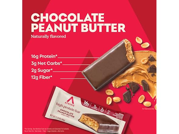 Atkins | Chocolate Peanut Butter 16g