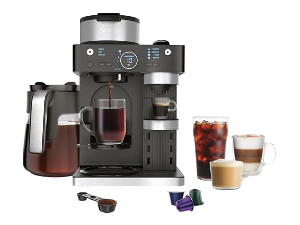 Ninja Espresso & Coffee Barista System with Ristretto Function S&D