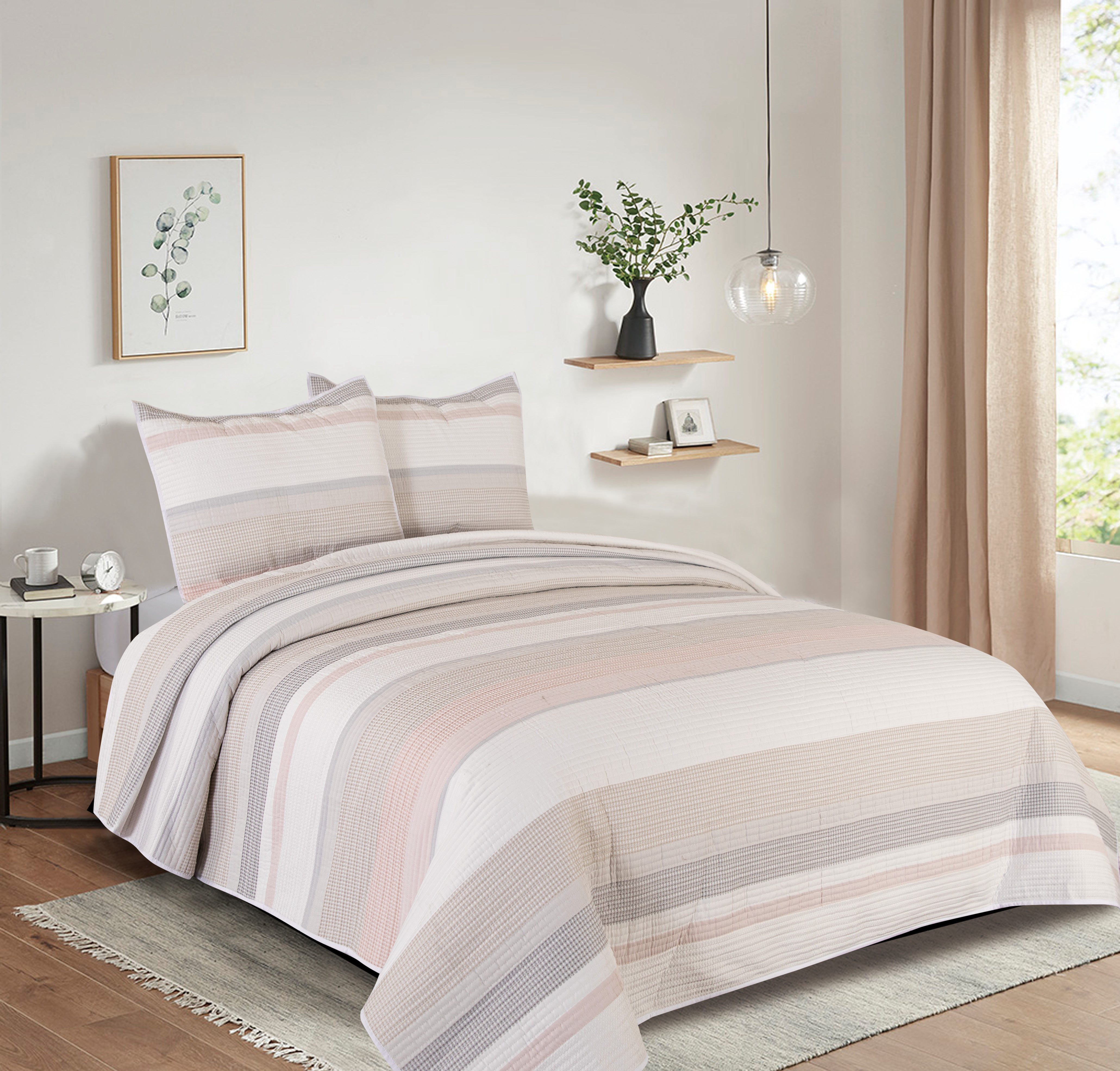 ZEST Home 3 Piece Fashion Quilt Set - Gallery 8
