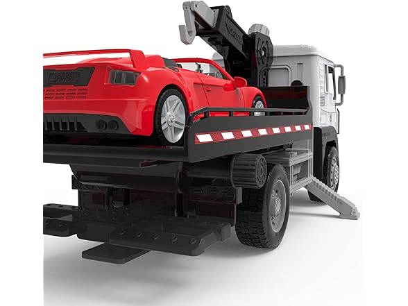 Driven by Battat - Tow Truck, 20-Inch - Toy Tow Truck
