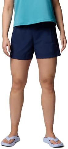 Columbia Women's Sandy River Short II, Collegiate Navy, Medium 5