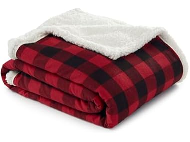 $8.99, Was $34.99, 74% Off! Eddie Bauer Sherpa Throw Blanket 50x60 dealfomo