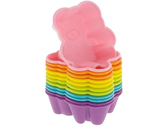 Freshware Cupcake Liners, Bear 12-Pack