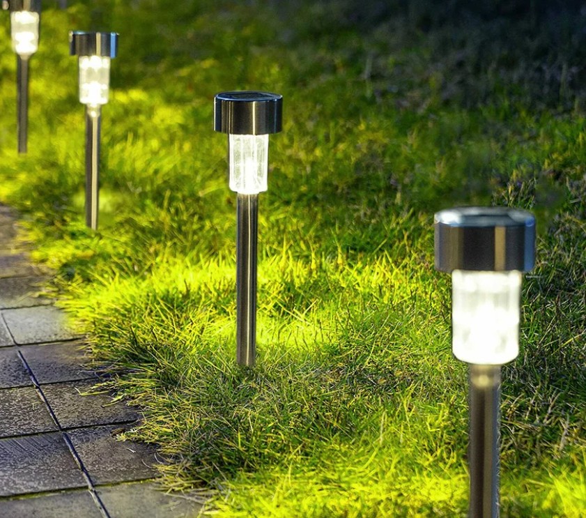 10 Pack Solar Patio Garden Path Lights - Gallery 8