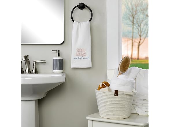 SKL Home Good Moms Hand Towel (2-Pack)