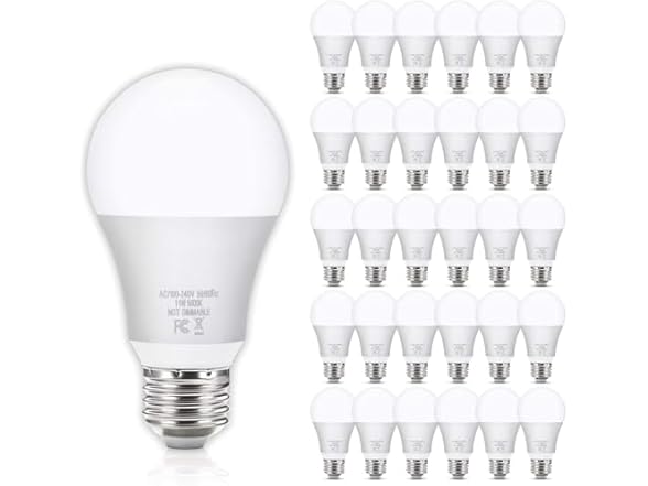 Yochoice A19 LED Light Bulbs, 100W Equivalent LED