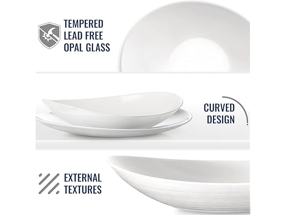 Bormioli Rocco Prometeo 6" Small Bowls, Set of 12