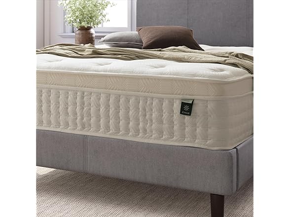 ZINUS 12" Queen Spring Hybrid Mattress