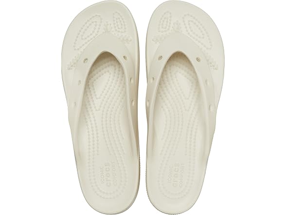 Crocs Classic Platform Women's Flip Bone