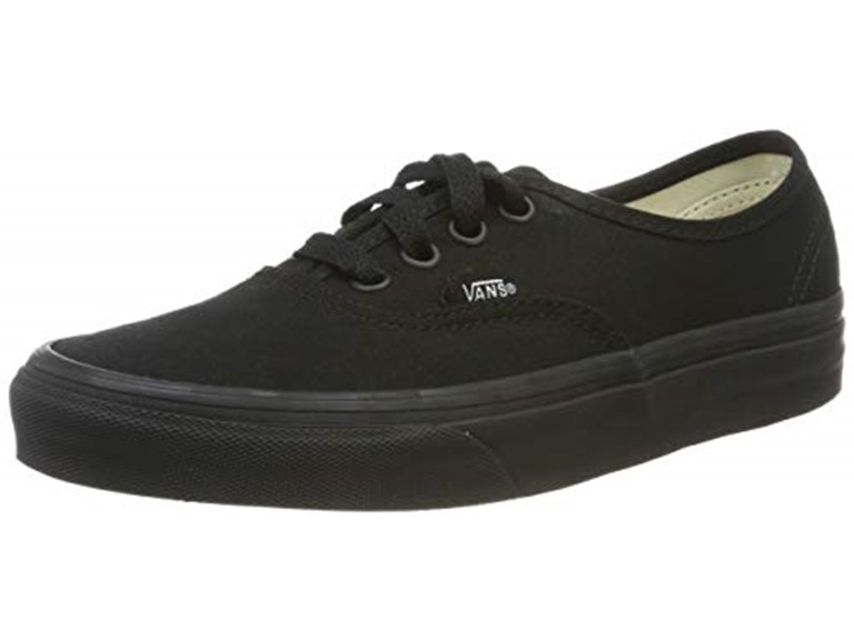 Vans Unisex Authentic Black/Black Size 8.5