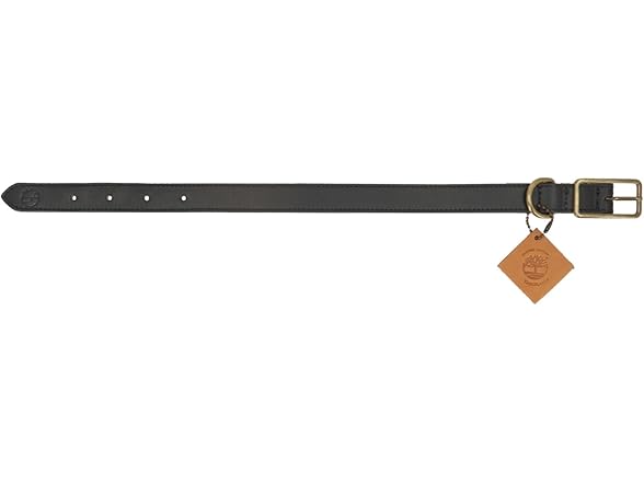 Timberland Leather Dog Collar, Heavy Duty Dog Collar