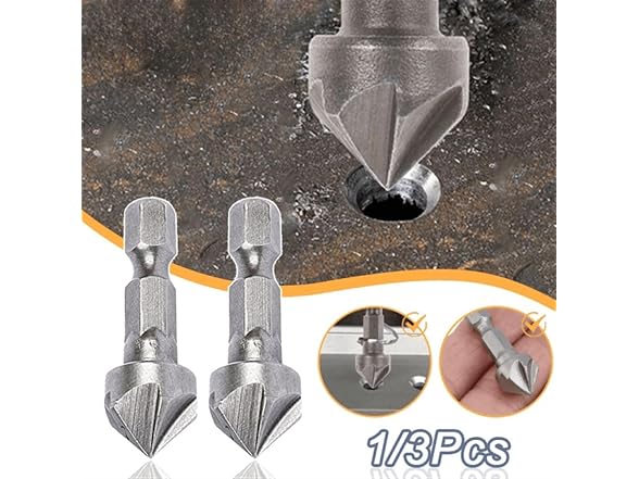 EdvenA AAP-Tool-380 3pc Chamfering Countersink Bit